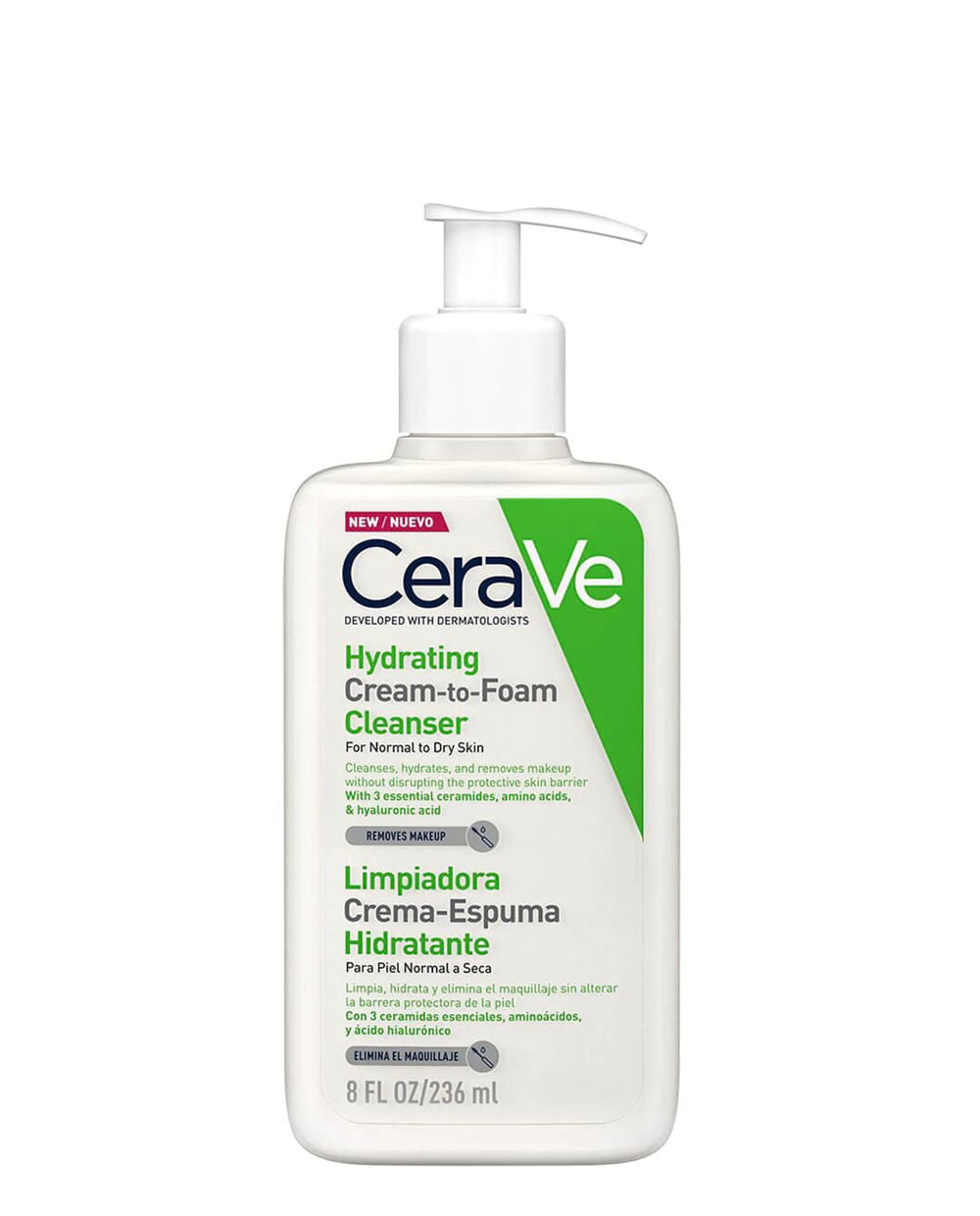 Cerave Limpiadora Crema-Espumosa 236 Ml