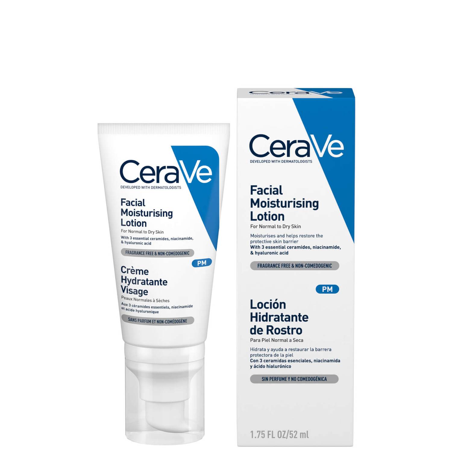 Cerave Locion Hidratante Facial PM 52Ml