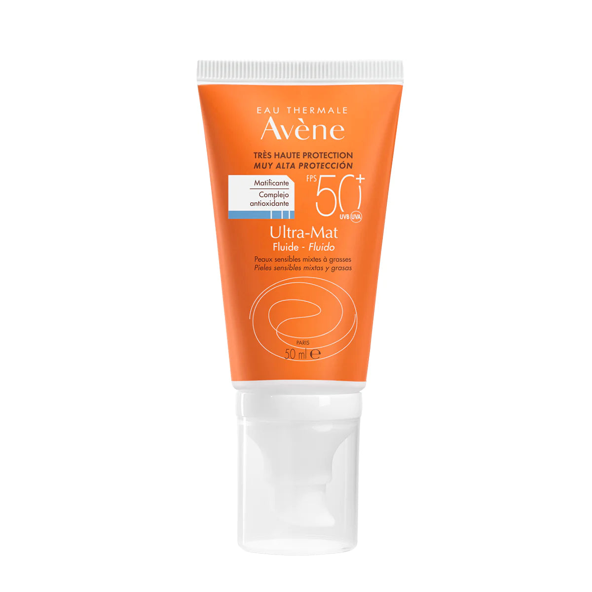 Bloq Ultra Mat Fluido Bloq. 50+ Fluido T/S 50 Ml (Avene)