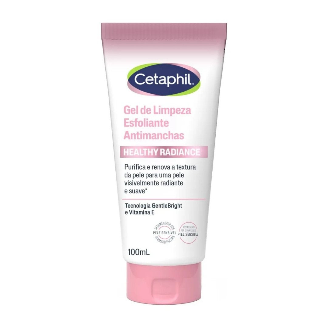 Cetaphil Healthy radiance gel de limpieza exfoliante antimanchas 100Ml