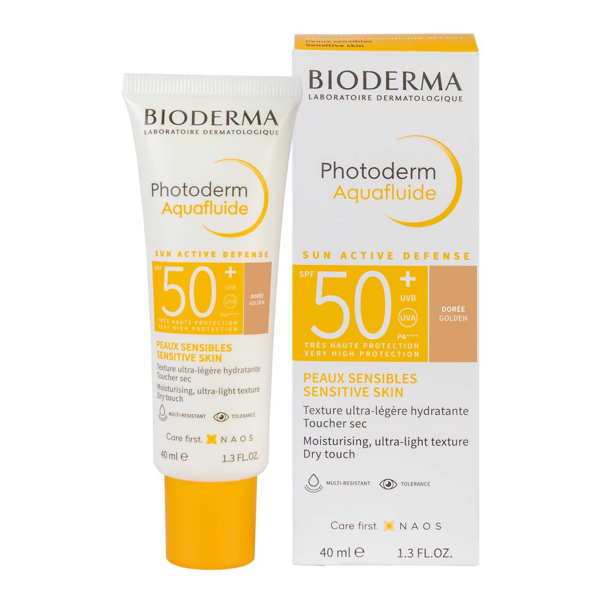 Photoderm AquaFluide SPF50+ Dorado T/Seco 40 ML