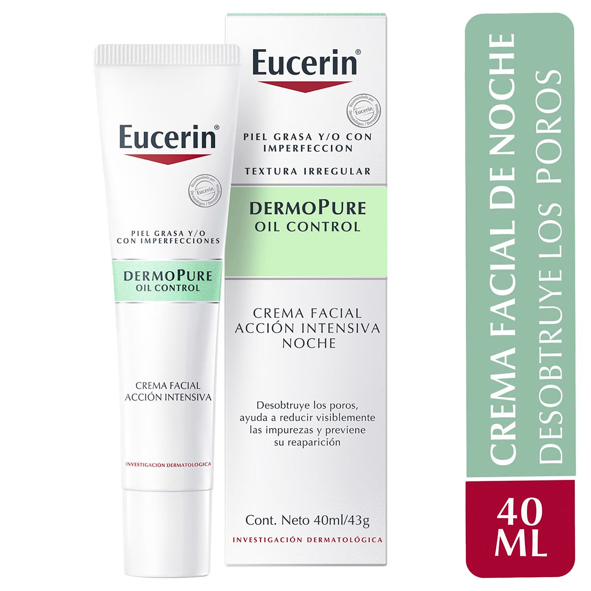 Eucerin Dermopure Crema De Noche 40Ml