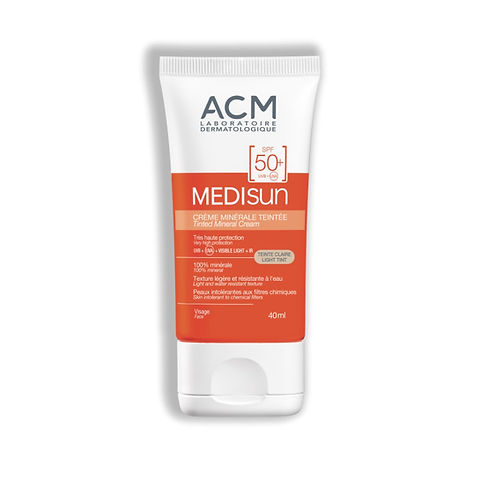Medisun Crema Mineral Con Color FPS 50+ 40 ML (ACM)