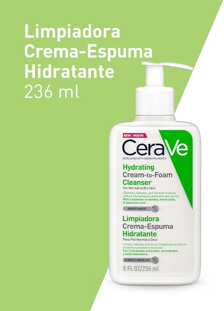 Cerave Limpiadora Crema-Espuma Hidratante 100 Ml