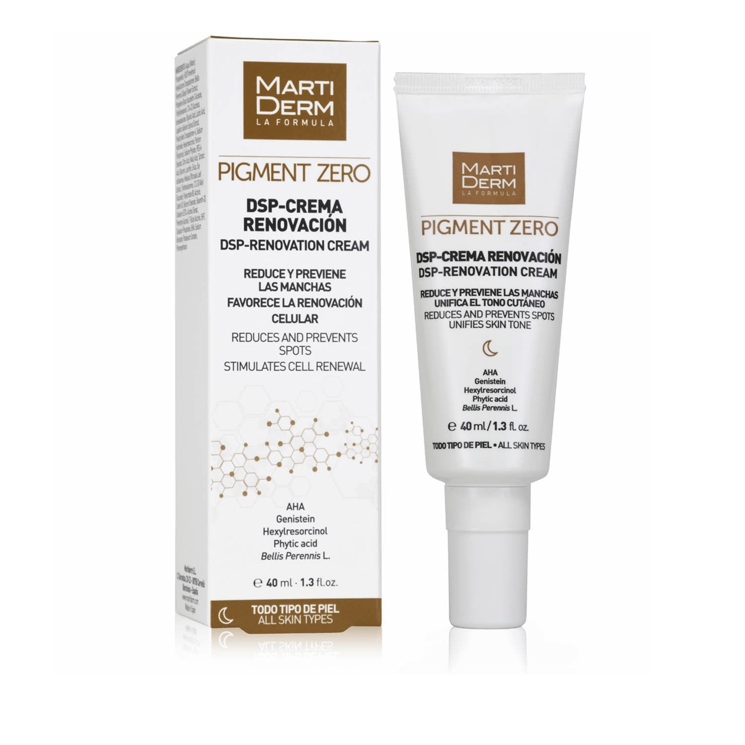 Martiderm Pigment Zero DSP Crema Renovacion 40Ml
