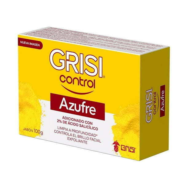 Jabon Azufre Barra 100Gr Grisi