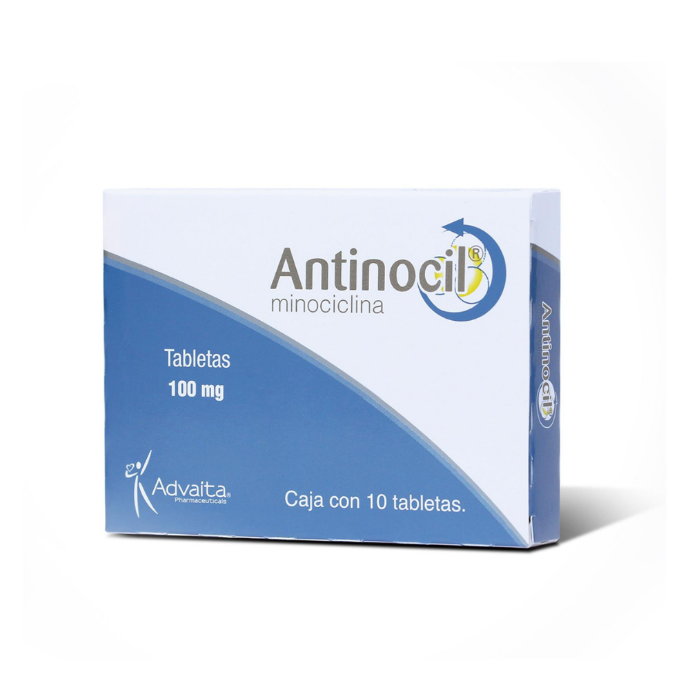 Antinocil 100Mg C/10 Tab Minociclina (Advaita)