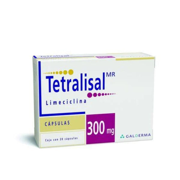 Tetralisal 300 Mg C/20 Caps Limeciclina (Galderma)