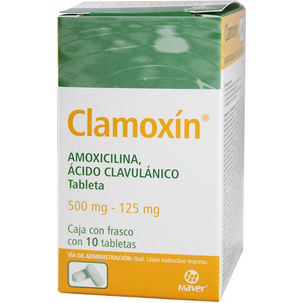 Amoxicilina /Ac Clavulanico 500Mg/125Mg C/16Tab Clamoxin Maver