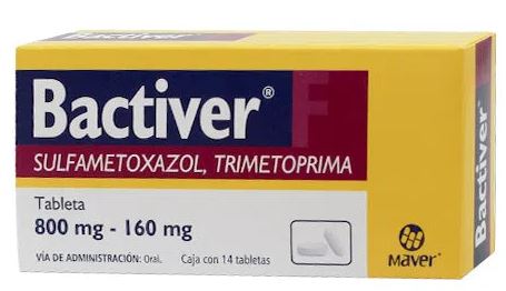 Sulfame/Trimeto 800Mg/160Mg C/14 Tab Bactiver F (Maver)