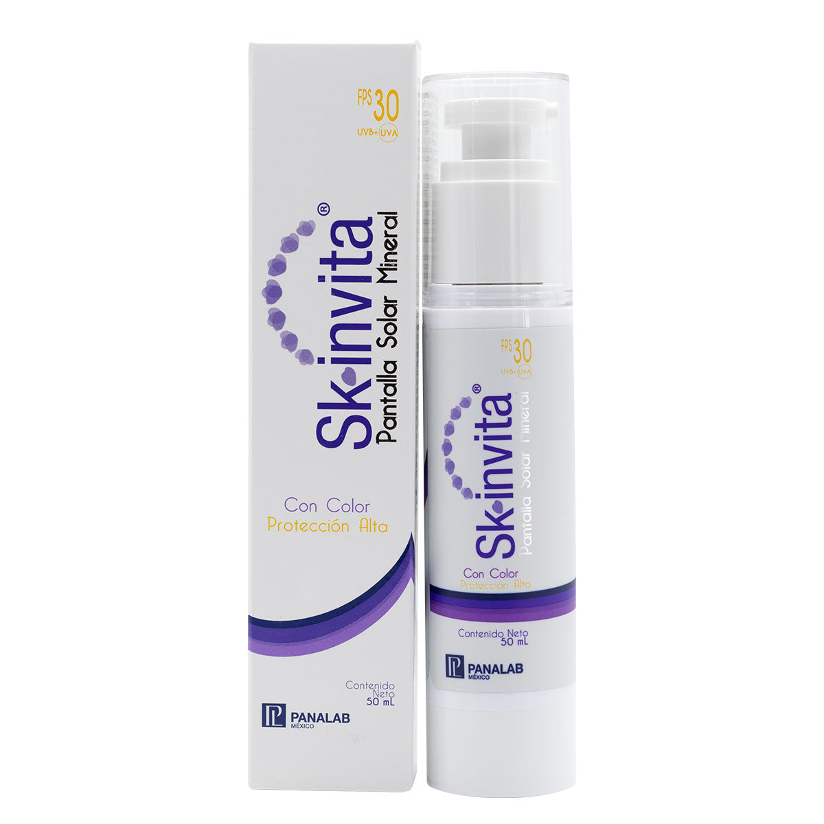 Skinvita Pantalla Solar Mineral S/Color 50 Ml (Panalab)