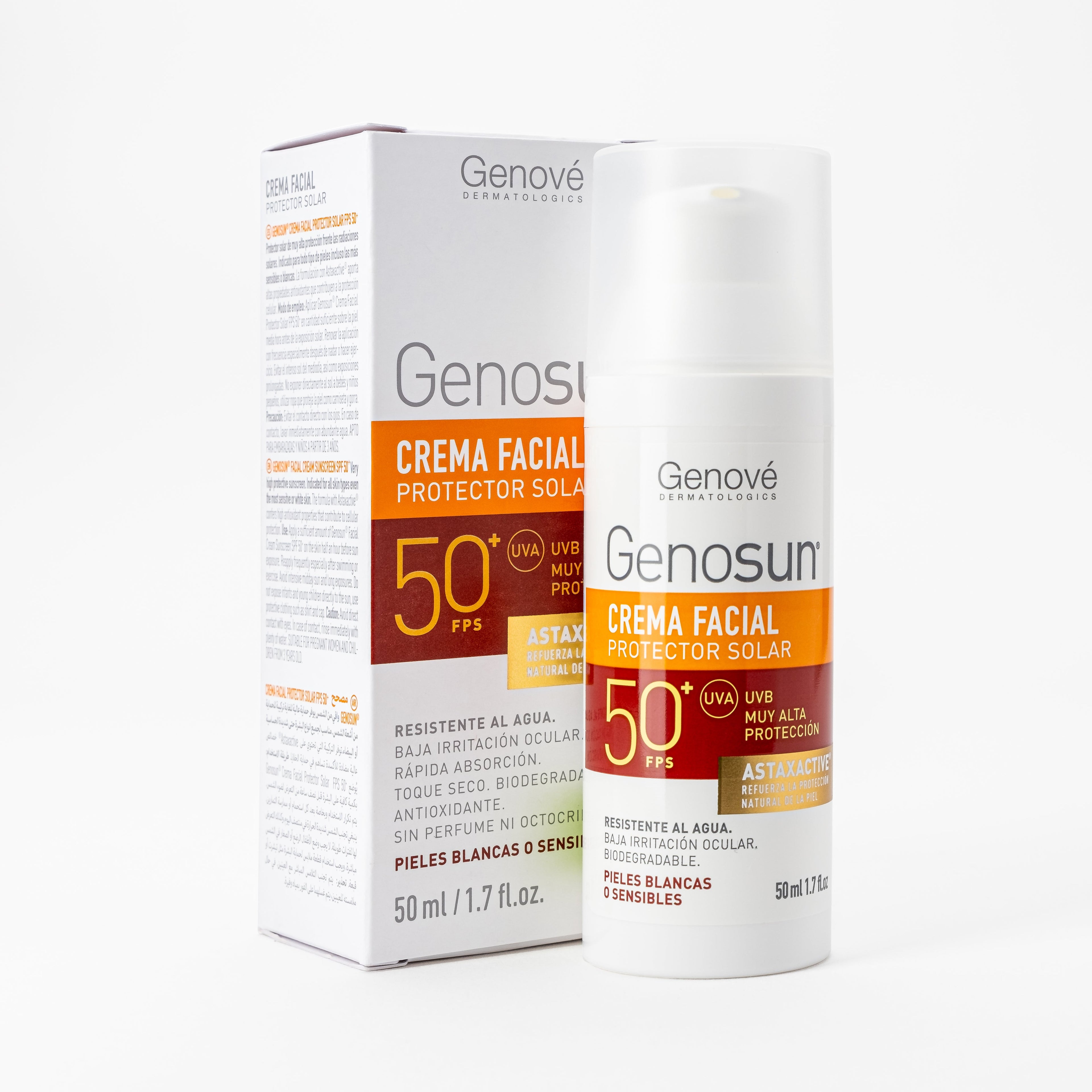 Genosun Protector Solar c/ Astaxactive FPS 50+ 50 l (Genove)