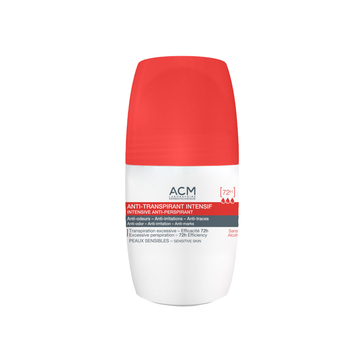 ACM Desodorante Antitranspirante Intensivo 72 Hrs 50Ml (Rojo)