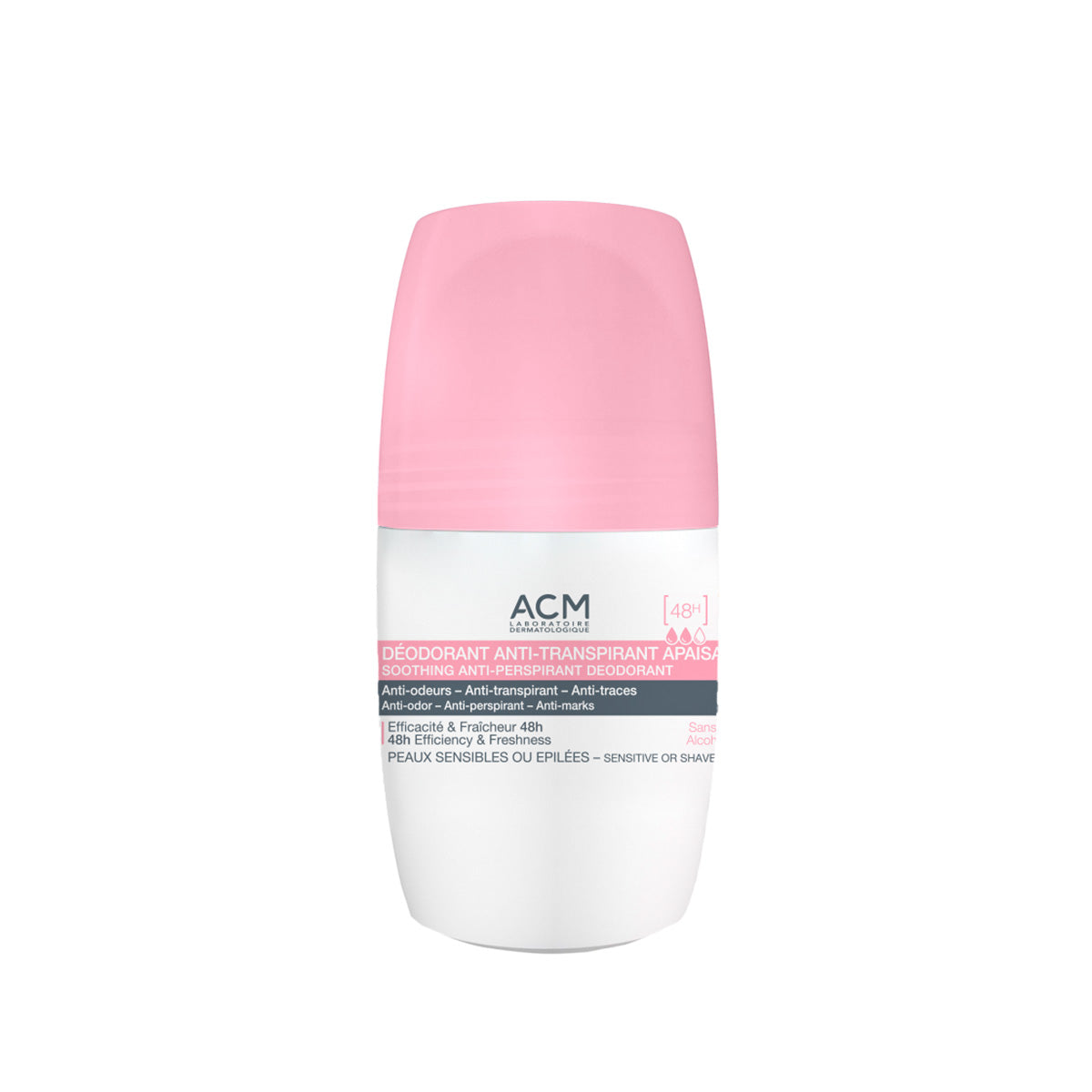 Acm Desodorante Calm Piel Sensible 48Hrs 50Ml (Rosa)