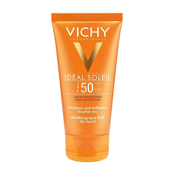 Ideal Soleil 50+ Dry Touch C/Color 50 Ml (Vichy)