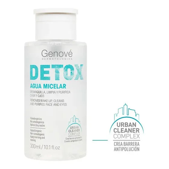 Genove Detox Agua Micelar 300 Ml