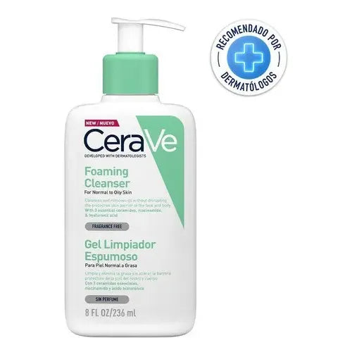 Cerave Limpiador Aceite Espumoso 236 Ml