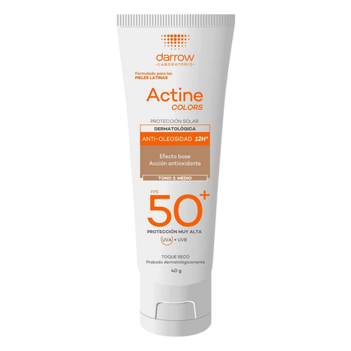 Darrow Actine Solar Colors Tono 2 Medio FPS50+ 40Gr (Pierre Fabre)