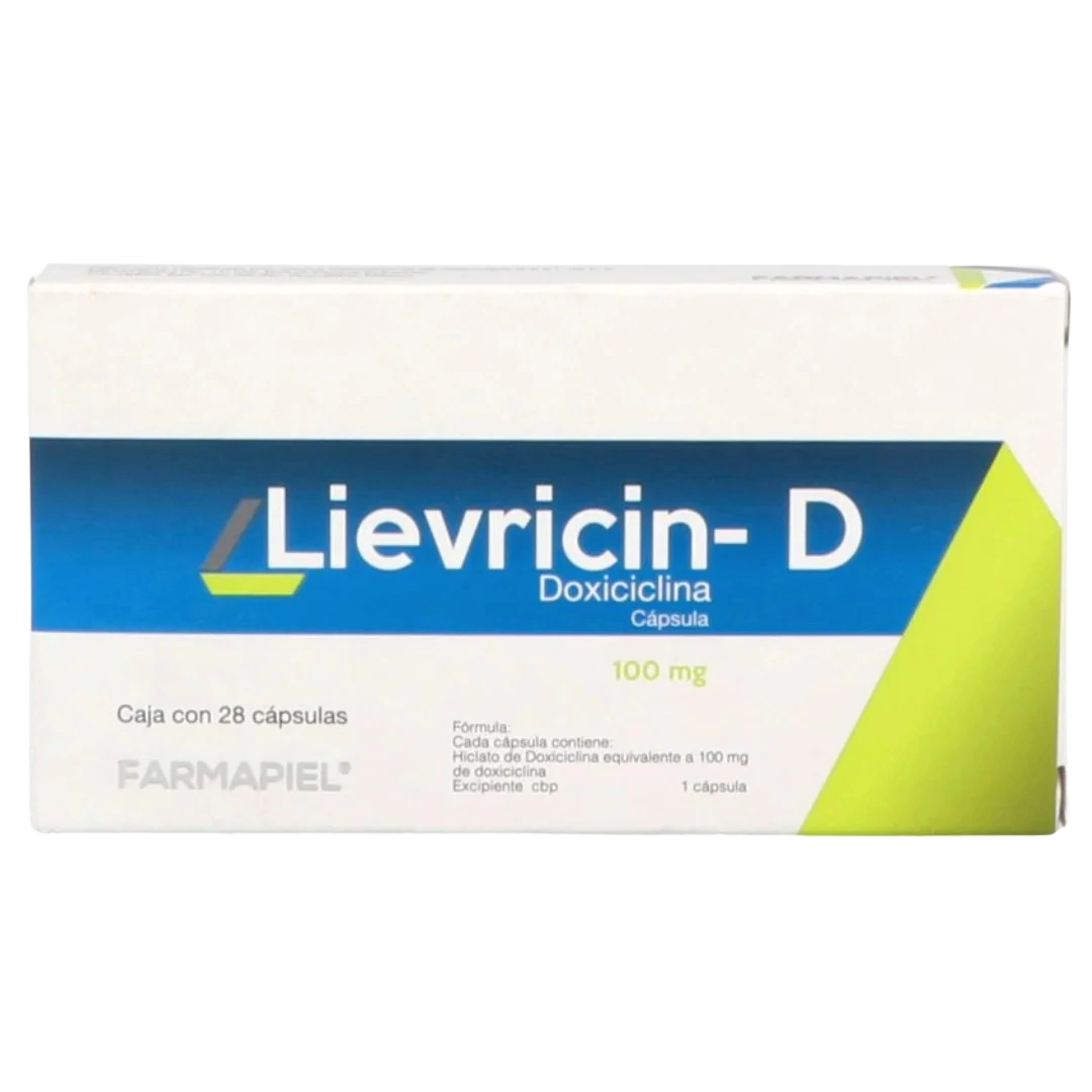 Lievricin-D 100Mg C/28Tab Doxiciclina Farmapiel