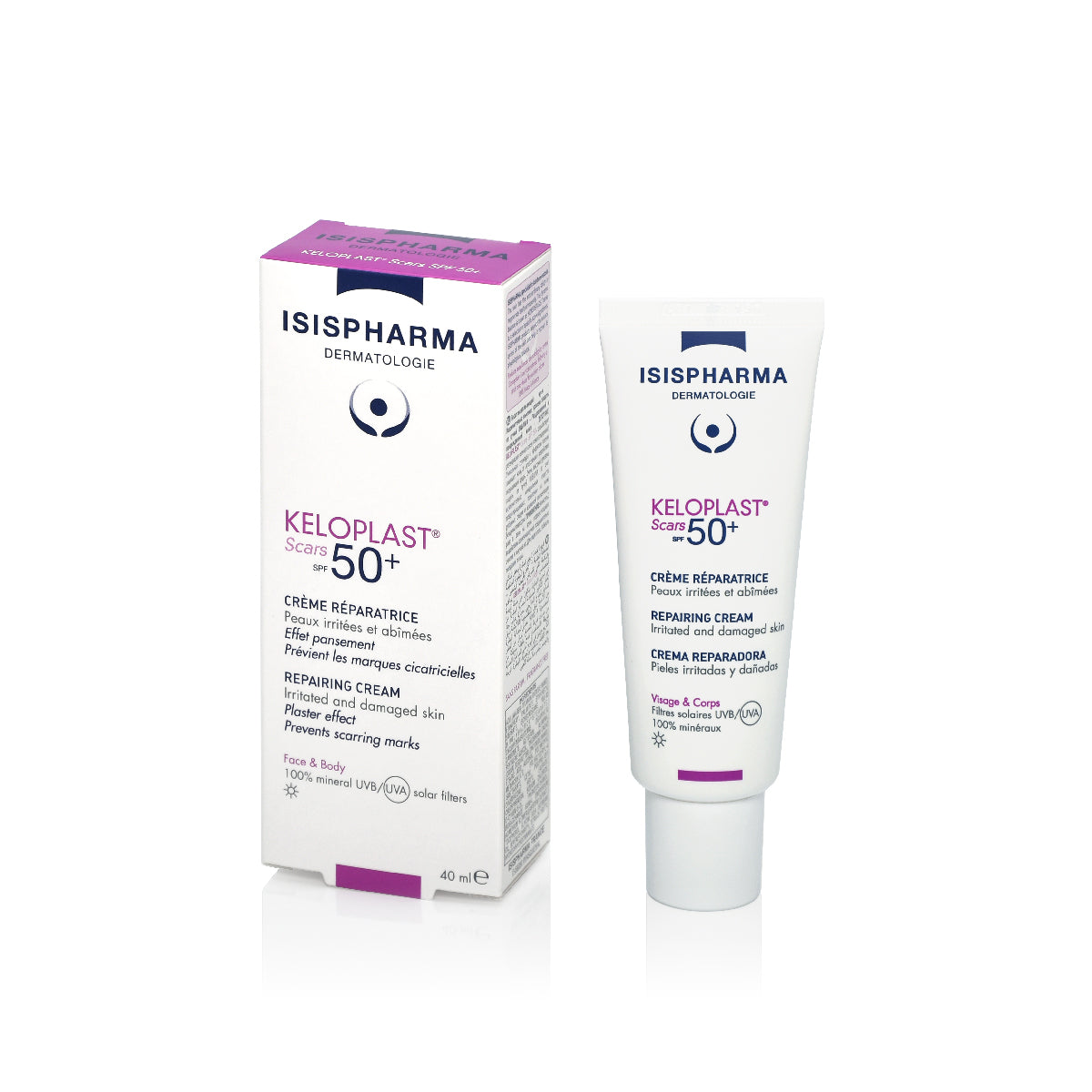 Keloplast Scars SPF 50+ Cicatrices Isispharma