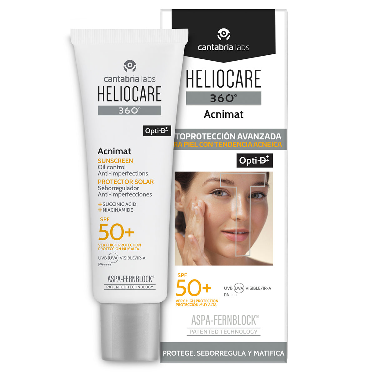 Heliocare 360 Acnimat FPS+50 50Ml
