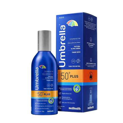 Umbrella Plus SPF50+ PA++ 120 Gr (Medihealth)