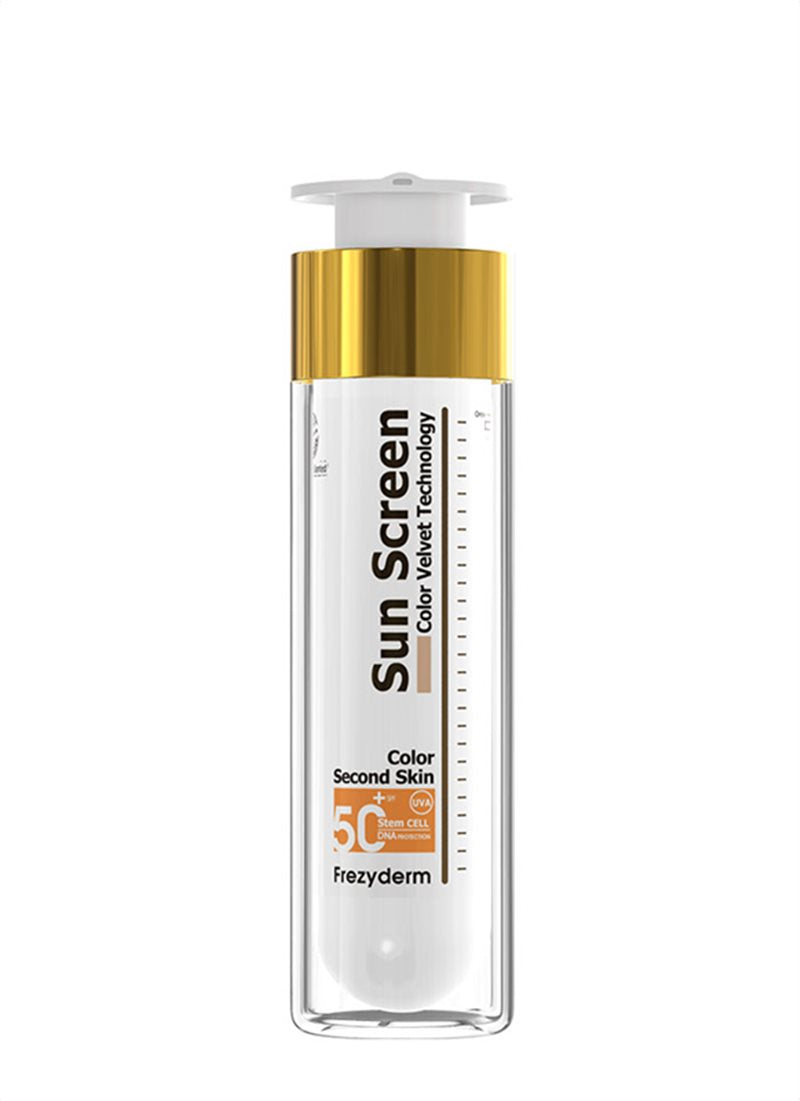 Sun Screen Velvet Face Cream C/C Spf 50+ 50Ml FrezyDerm
