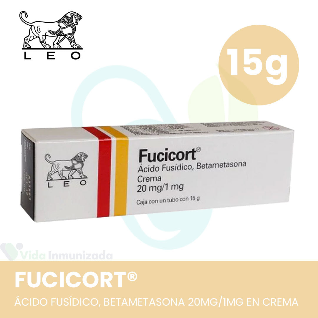 Fucicort Crema 15 Gr Acido Fusidico/Betametasona (Leo)