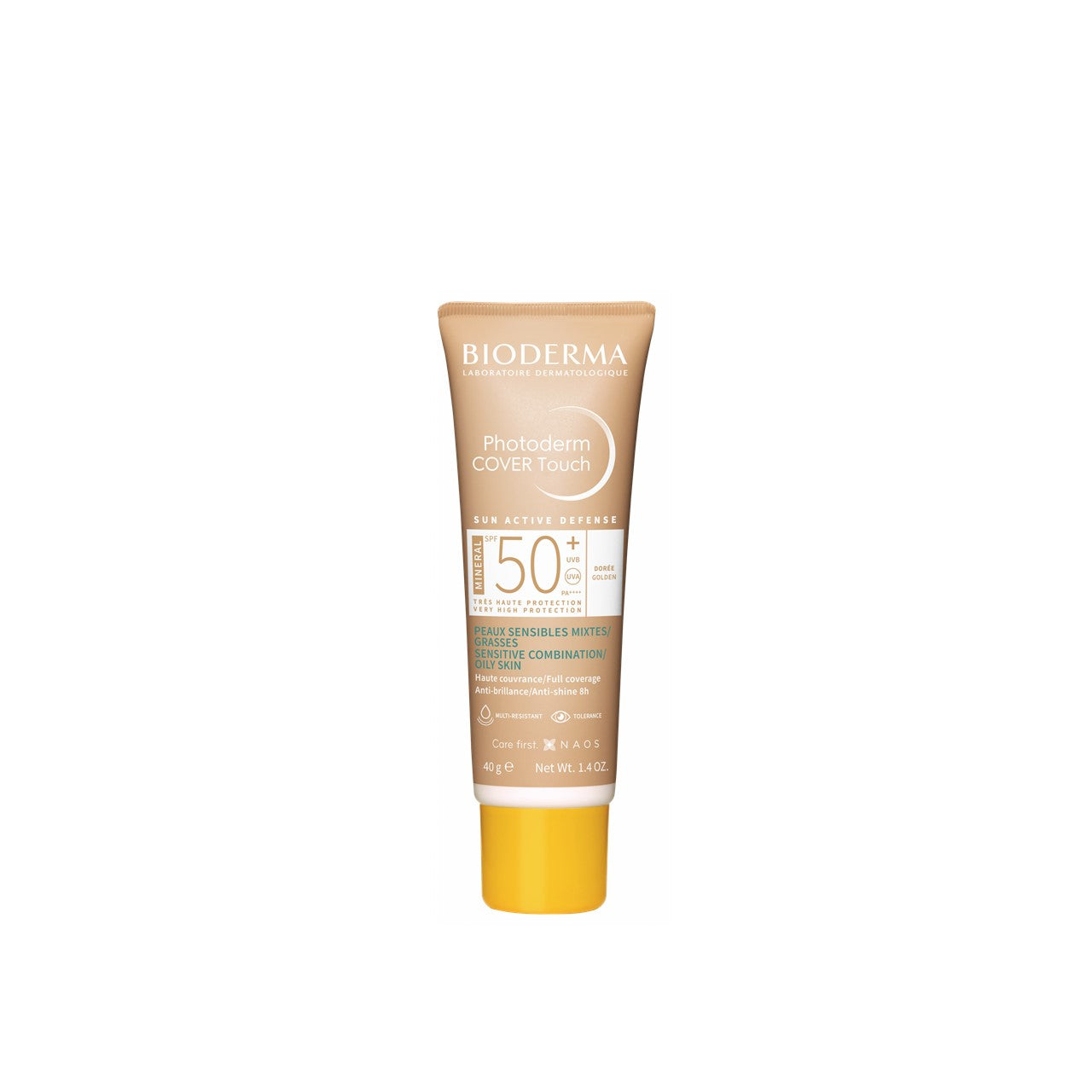 Photoderm Cover Touch Mineral SPF50+ Golden 40Gr (Bioderma)