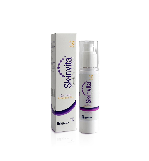 Skinvita Pantalla Solar Mineral C/Color 50 Ml (Panalab)