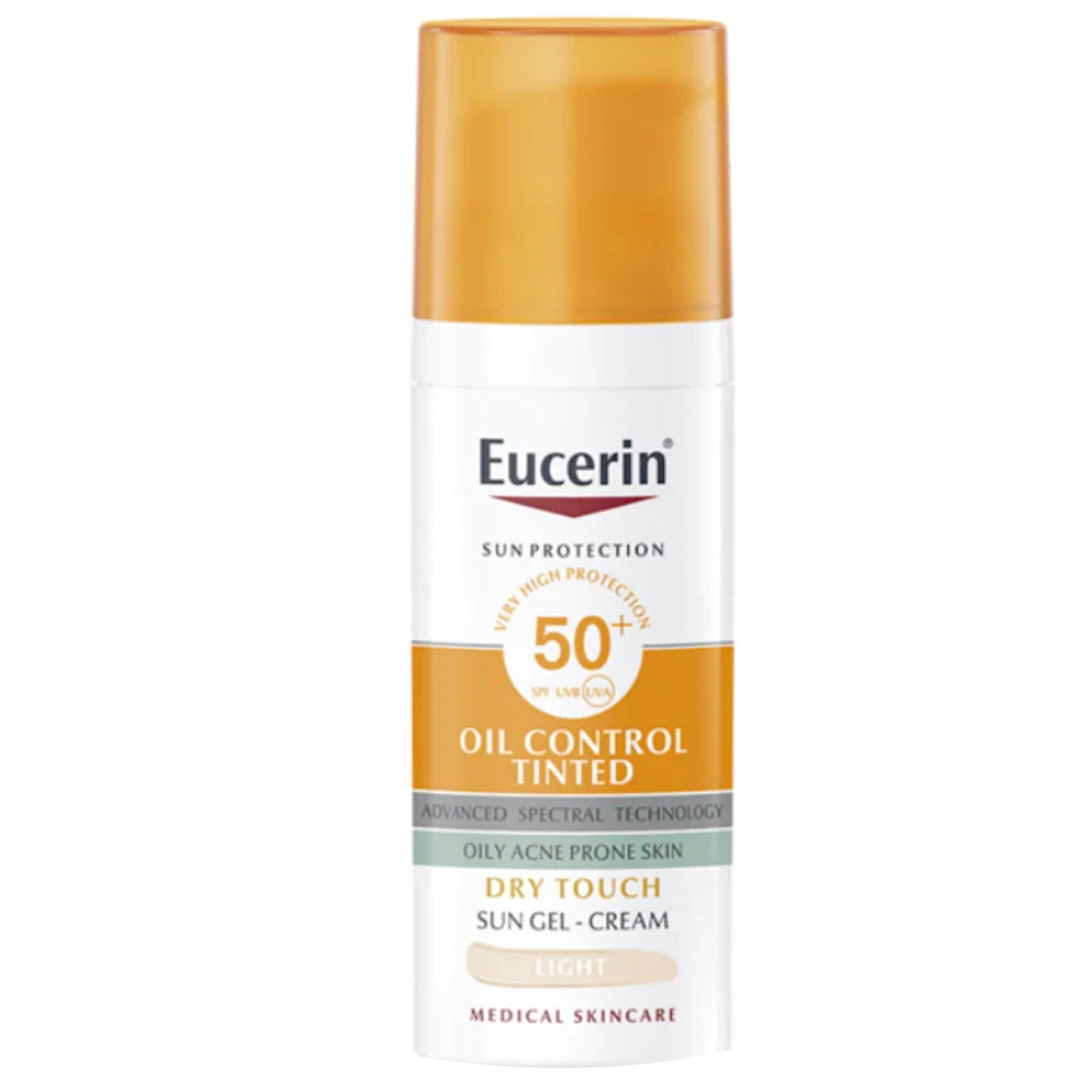 Eucerin SPF50+ Oil Control T/S T/Claro 50 Ml