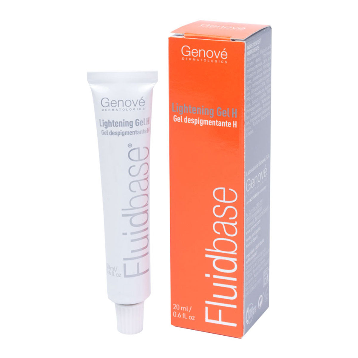 Fluid base Lightening gel H gel despigmentante H 20ml Genove