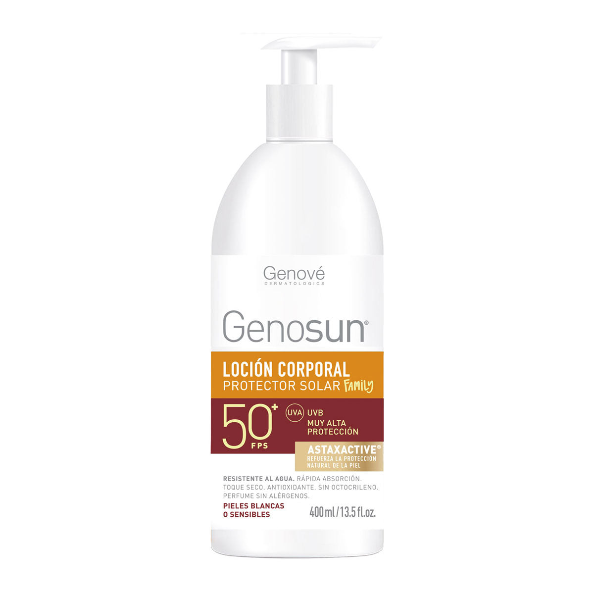 Genosun Locion Corporal Protector Solar Family FPS 50+ 400 Ml (Genove)