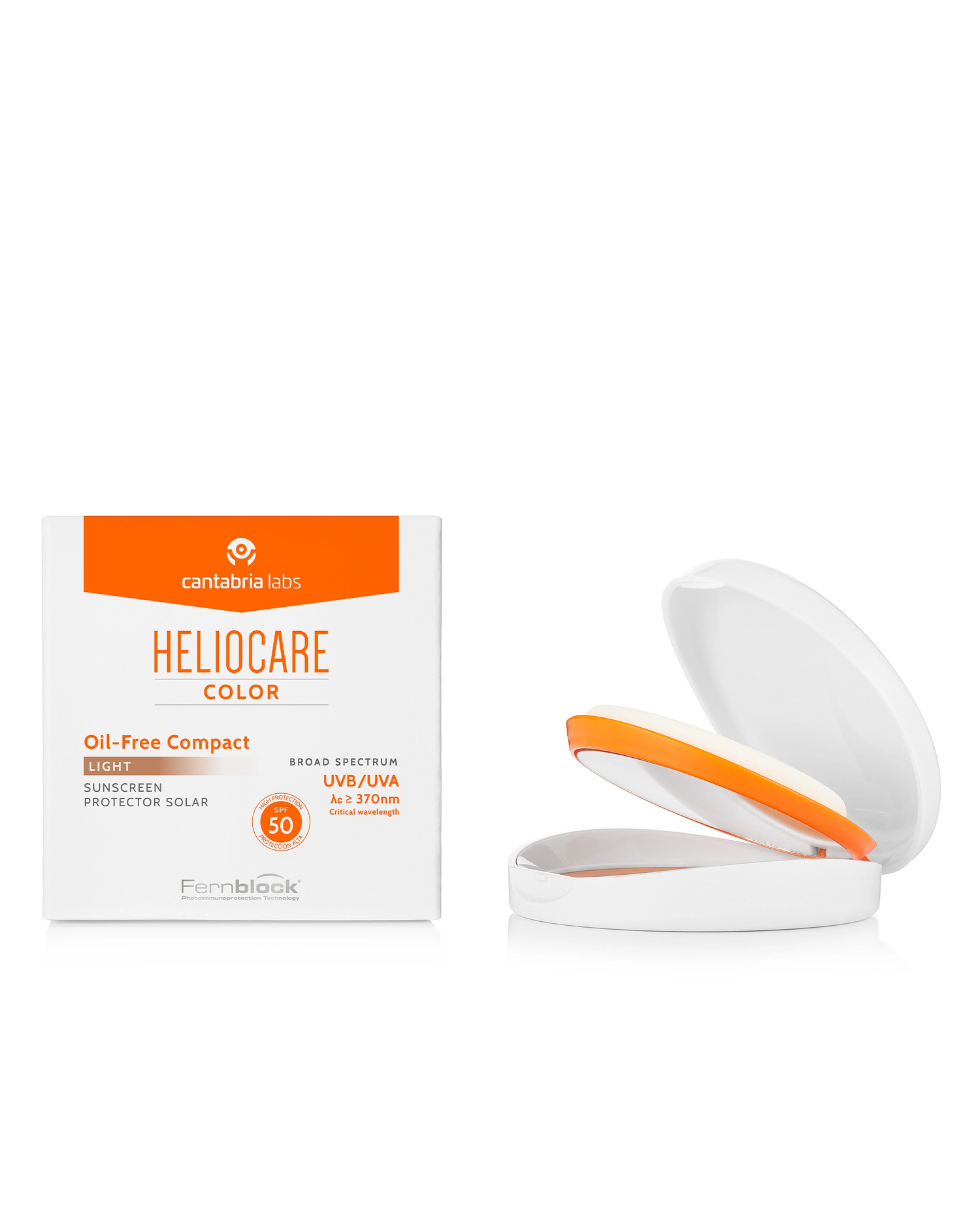Heliocare Maquillaje Compacto Oil-Free Spf50+ Ligh 10Gr Cantabria