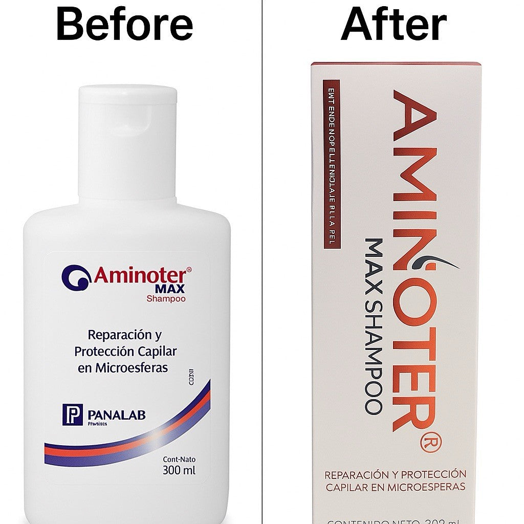 Aminoter Max Shampoo 300 Ml (Panalab)