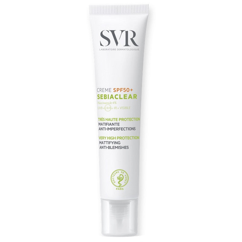 Sebiaclear Creme SPF 50+ 40 Ml SVR